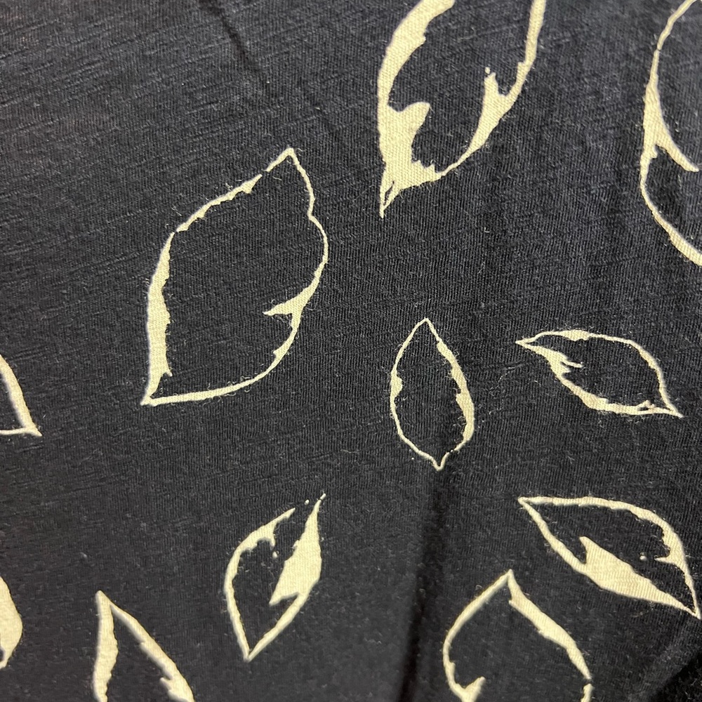 Loft- Blue/White leaf pattern, Size:Small - Picture 3 of 5